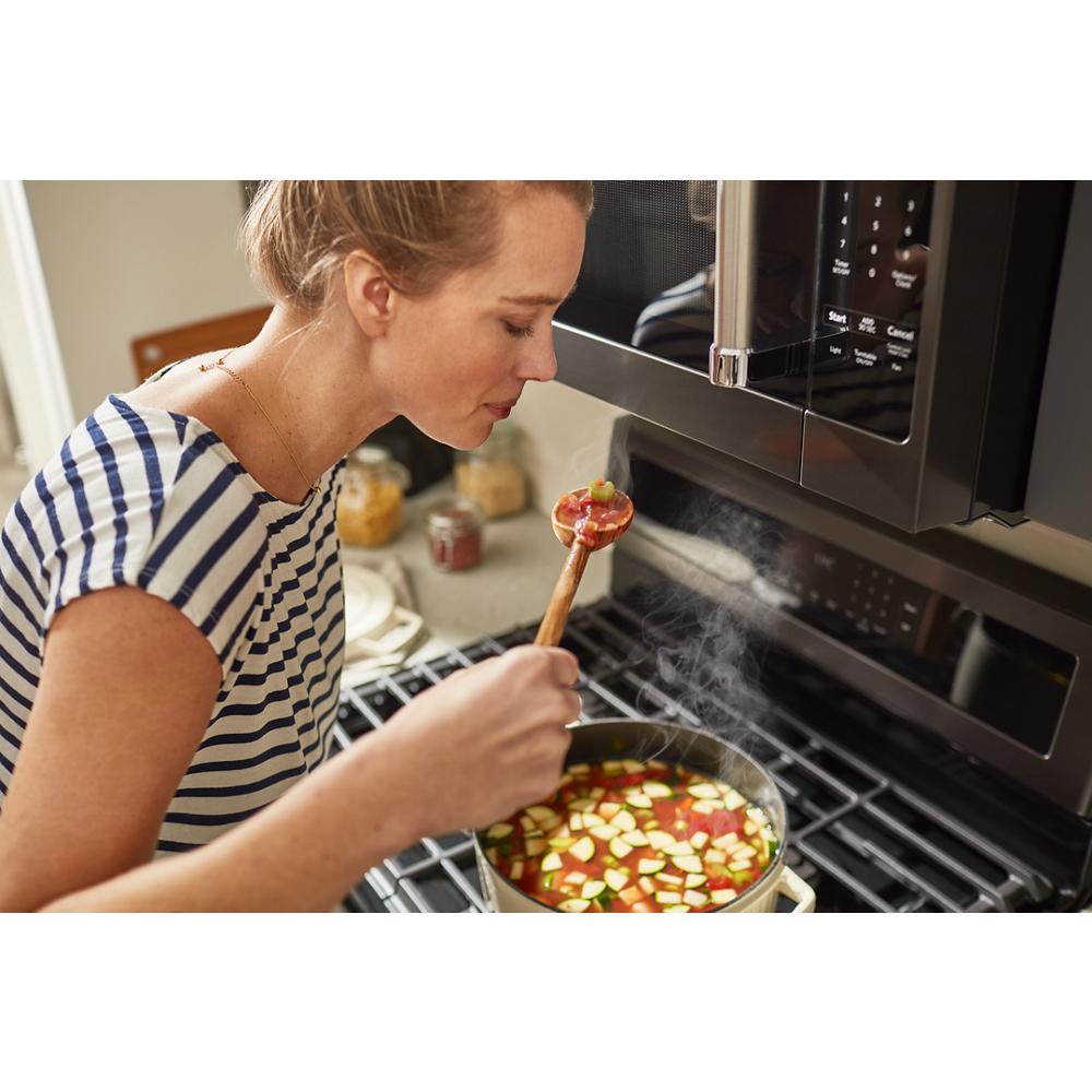 Model: KMHS120EBS | KitchenAid 30" 1000-Watt Microwave Hood Combination