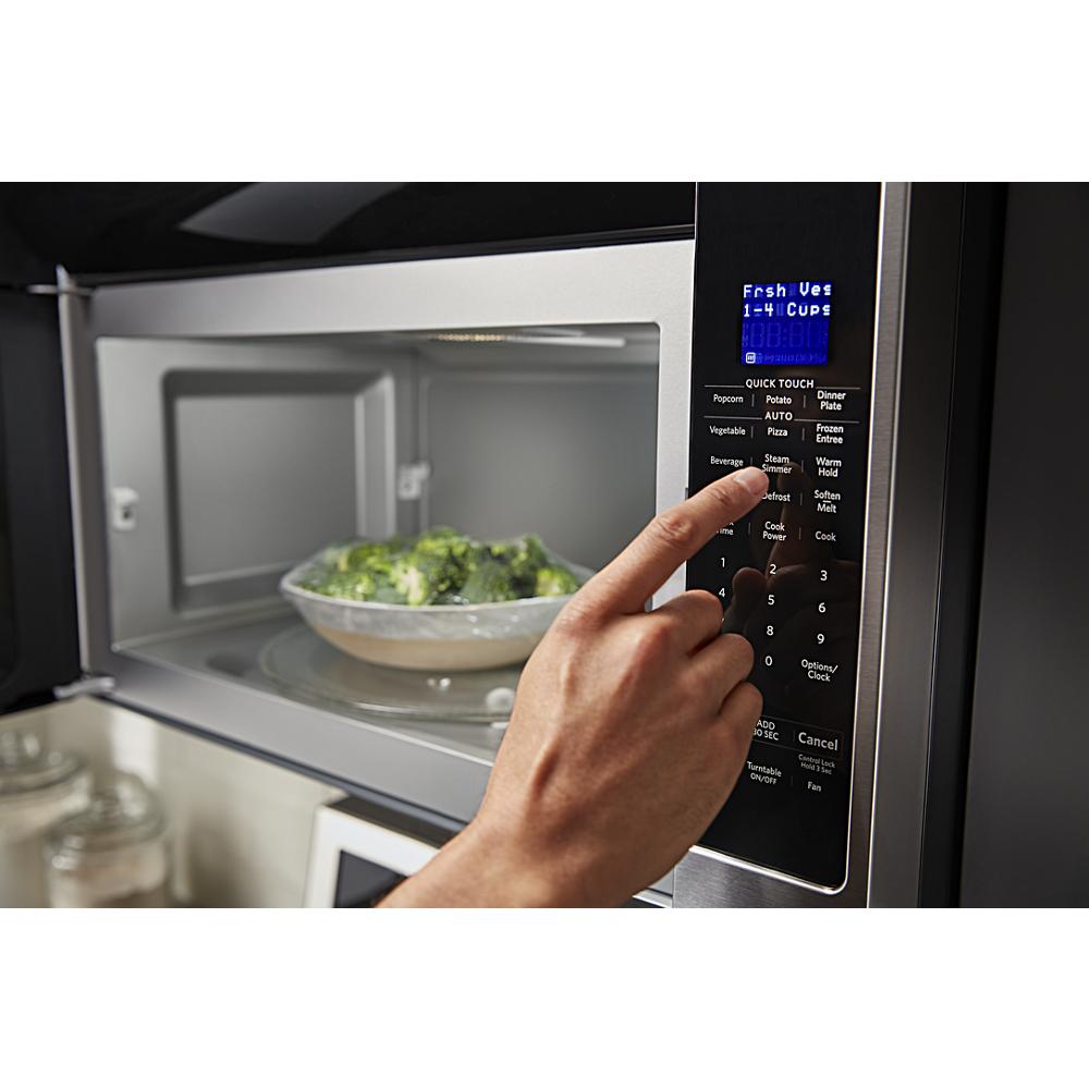 Model: KMHS120ESS-CL | KitchenAid 30" 1000-Watt Microwave Hood Combination
