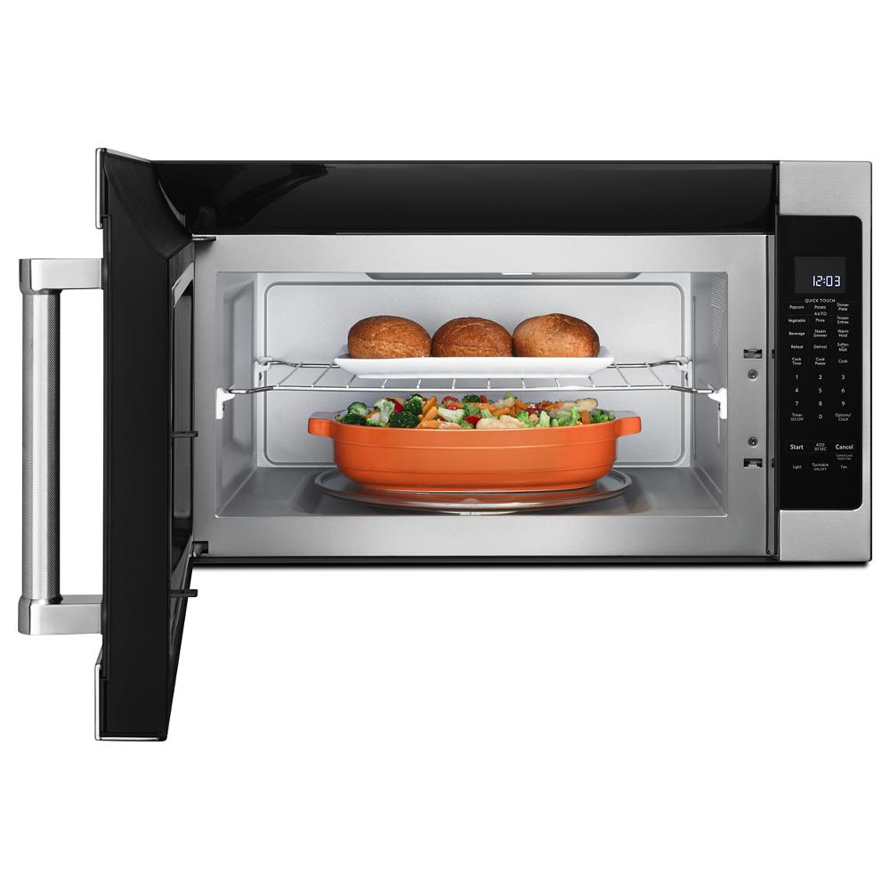 Model: KMHS120ESS-CL | KitchenAid 30" 1000-Watt Microwave Hood Combination