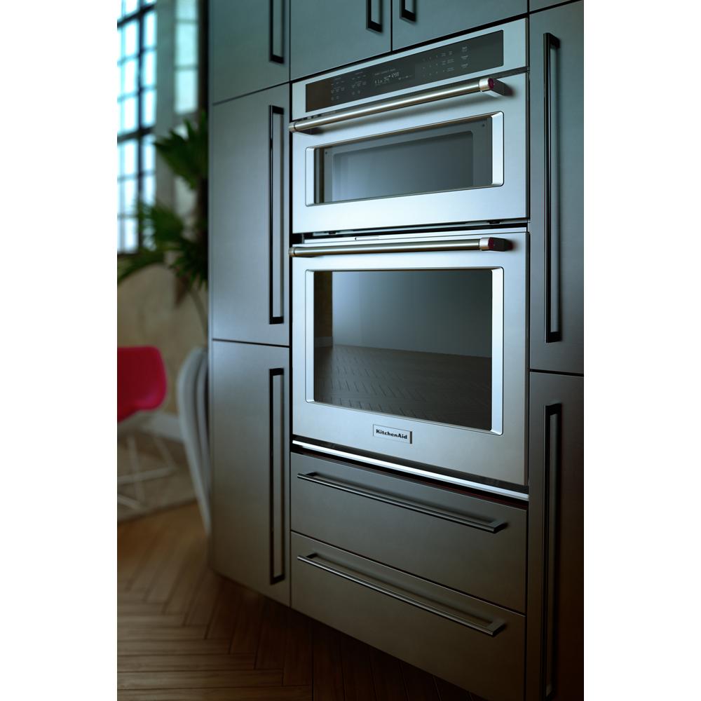 Model: KOCE500ESS | KitchenAid 30" Combination Wall Oven with Even-Heat™  True Convection (Lower Oven)