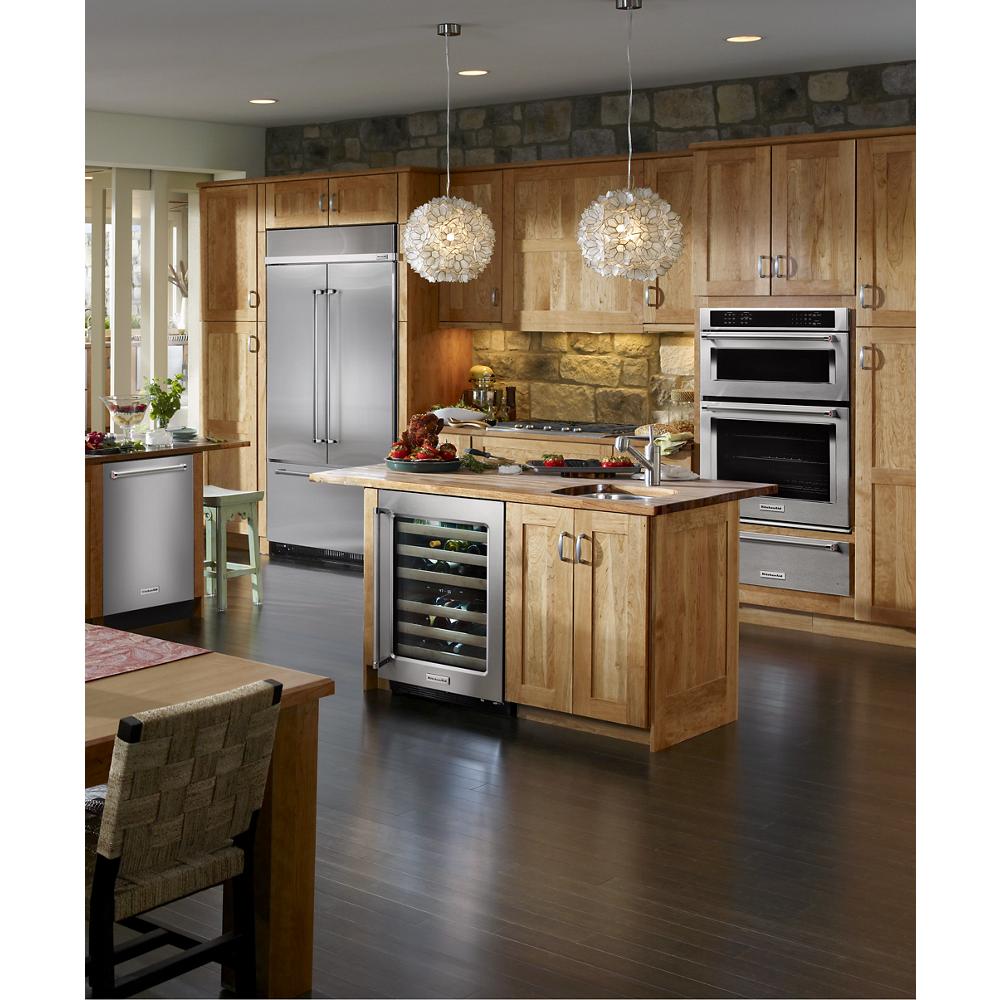 Model: KOCE500ESS | KitchenAid 30" Combination Wall Oven with Even-Heat™  True Convection (Lower Oven)