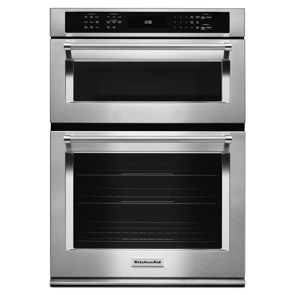 Model: KOCE500ESS | KitchenAid 30" Combination Wall Oven with Even-Heat™  True Convection (Lower Oven)