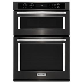 Model: KOCE507EBS | KitchenAid 27" Combination Wall Oven with Even-Heat™  True Convection (lower oven)