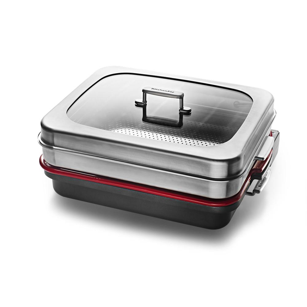 Model: KOSE900HSS-CLEARANCE | KitchenAid Smart Oven+ 30" Single Oven with Powered Attachments