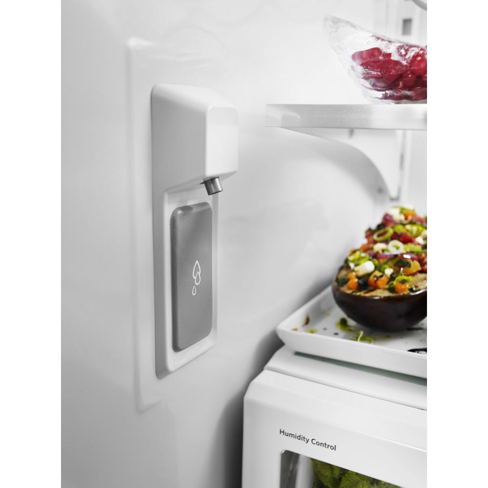 Model: KRFC302ESS - S/D  | KitchenAid 22 cu. ft. 36-Inch Width Counter Depth French Door Refrigerator with Interior Dispense