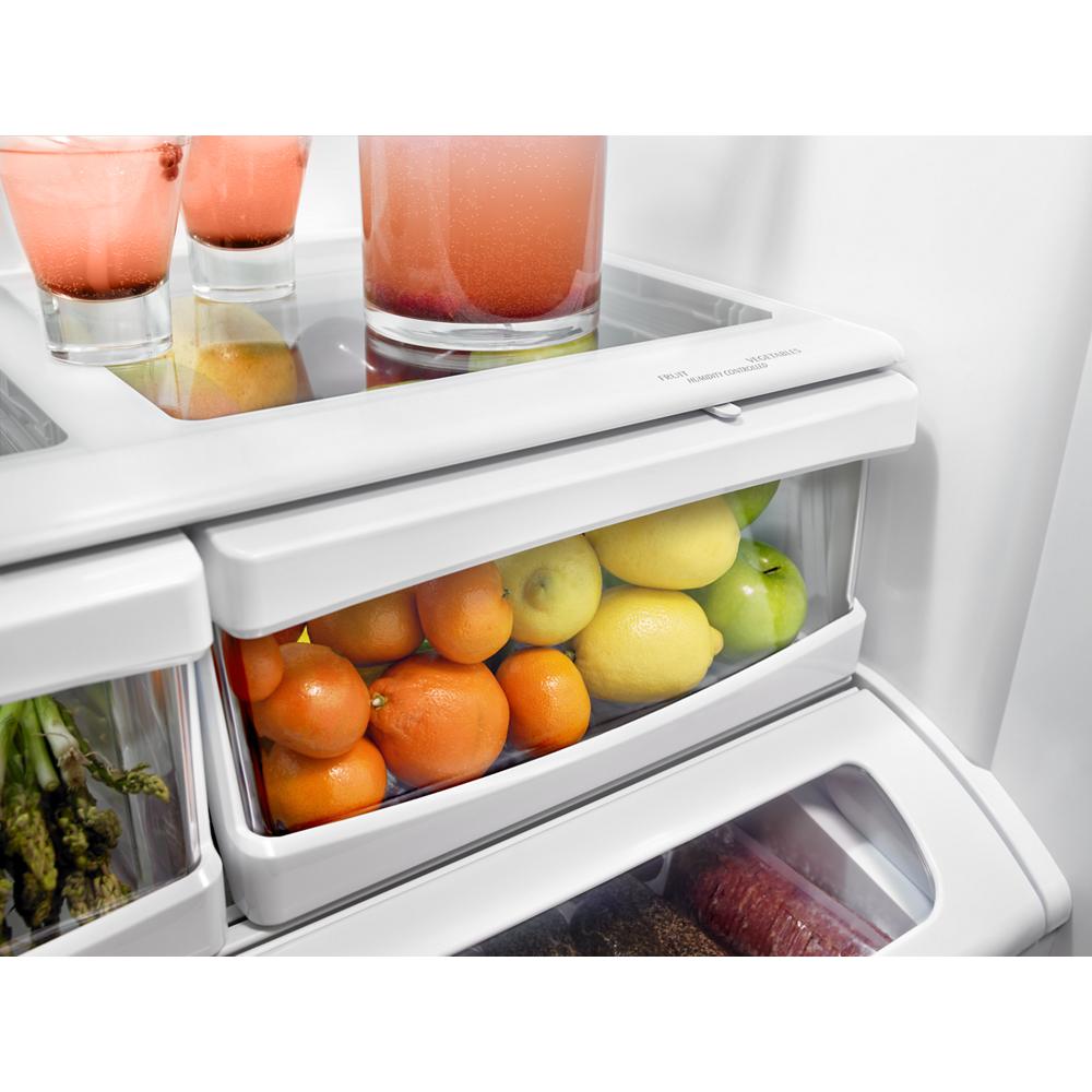 KitchenAid KRFF305ESS 25 Cu. Ft. 36Width Standard Depth French Door Refrigerator with