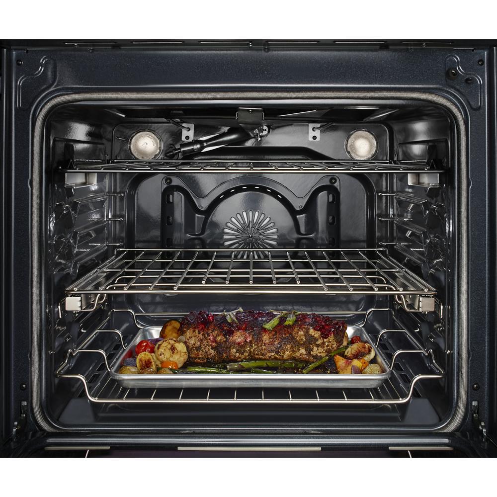 Model: KSDB900ESS - S/D  | KitchenAid 30-Inch 5-Burner Dual Fuel Convection Slide-In Range with Baking Drawer