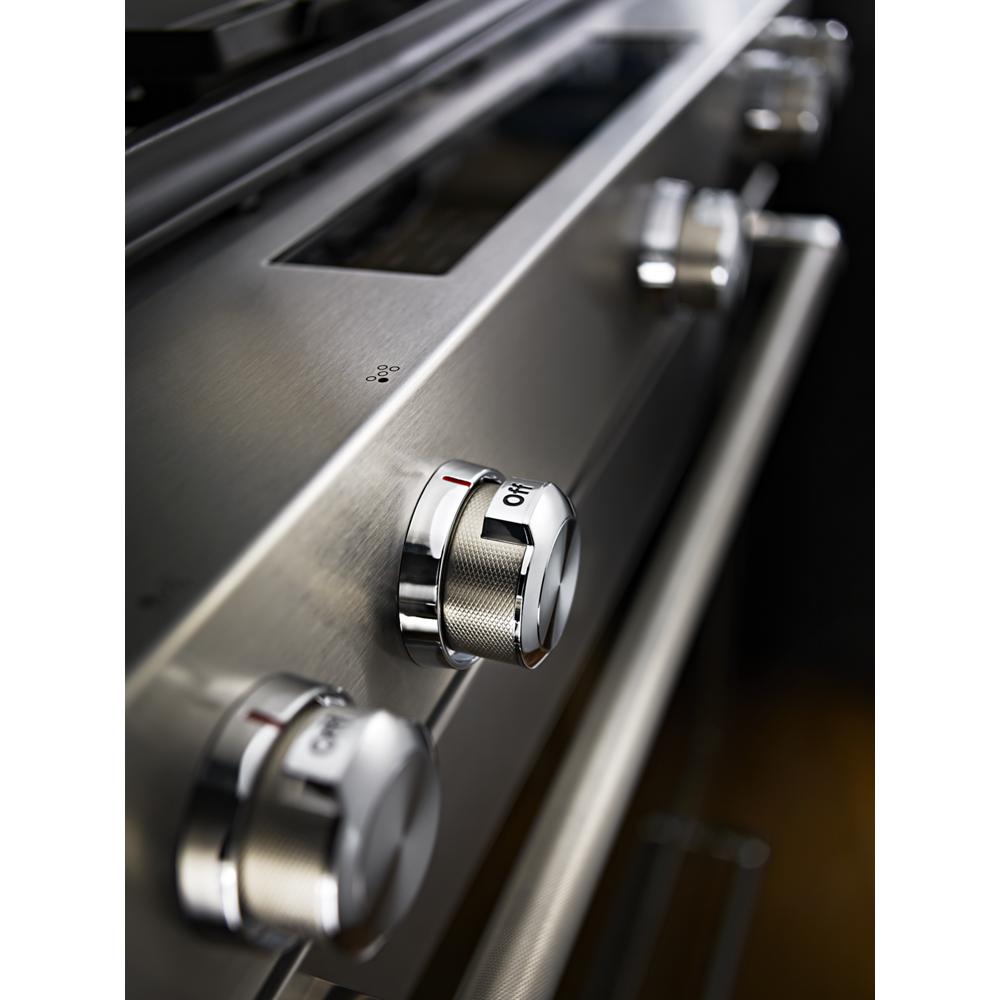 Model: KSDB900ESS - S/D  | KitchenAid 30-Inch 5-Burner Dual Fuel Convection Slide-In Range with Baking Drawer