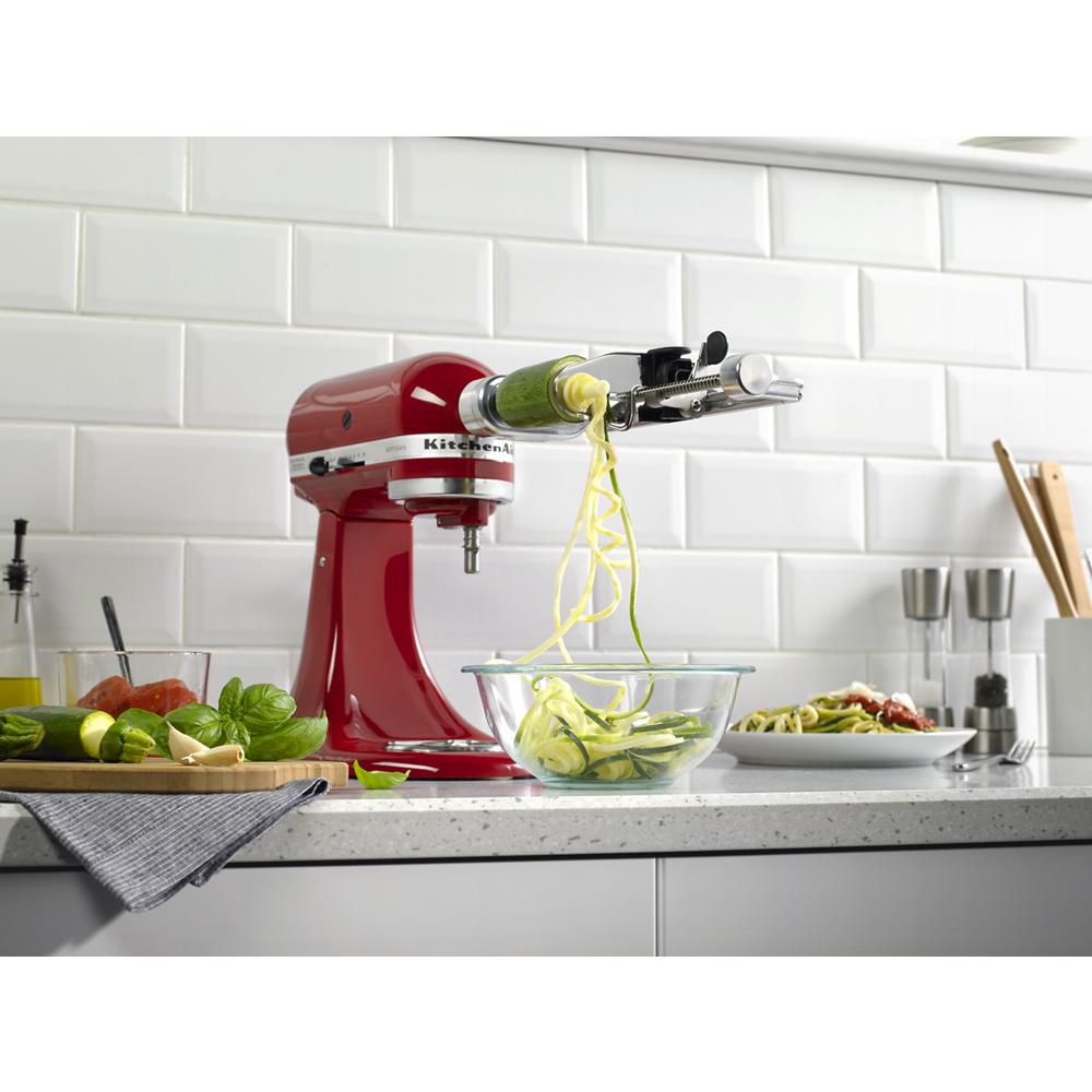 Model: KSM1APC | KitchenAid 5 Blade Spiralizer with Peel, Core and Slice