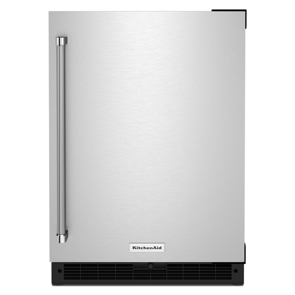 KitchenAid 24" Undercounter Refrigerator with Stainless Steel Door