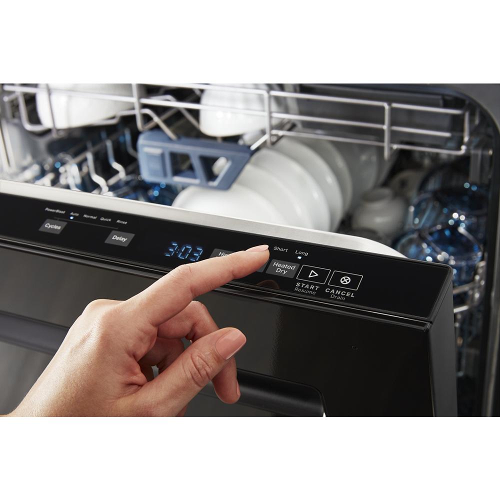 Model: MDB8959SKB | Maytag 24” Top Control Dishwasher with Dual Power Filtration, PowerBlast® Cycle and 3rd Level Rack - 47 dBA
