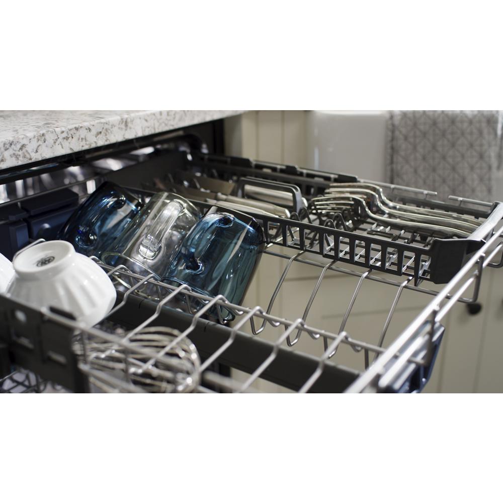 Model: MDB8959SKW | Maytag 24” Top Control Dishwasher with Dual Power Filtration, PowerBlast® Cycle and 3rd Level Rack - 47 dBA
