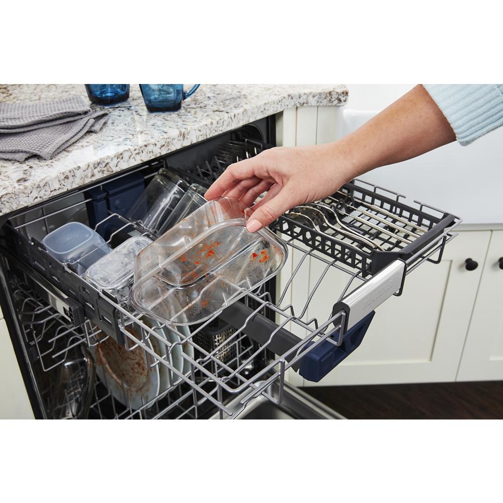 Model: MDB8959SKW | Maytag 24” Top Control Dishwasher with Dual Power Filtration, PowerBlast® Cycle and 3rd Level Rack - 47 dBA
