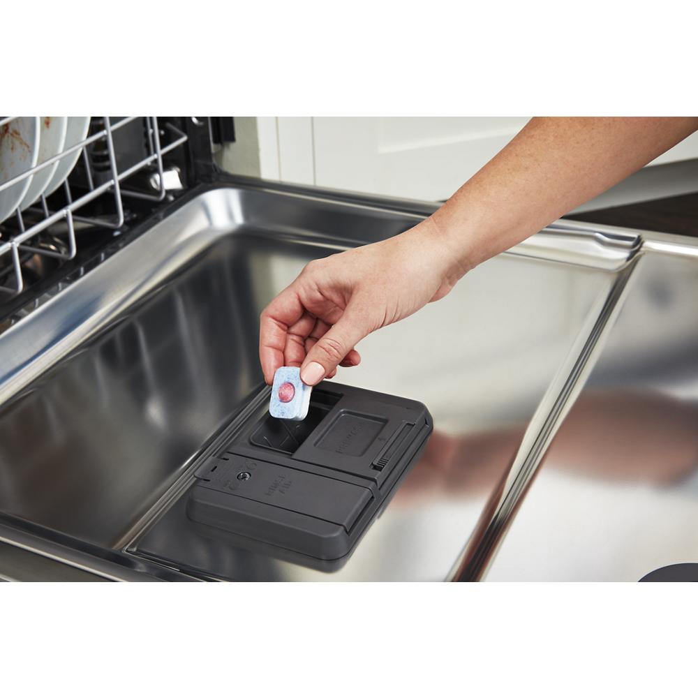 Model: MDB8959SKW | Maytag 24” Top Control Dishwasher with Dual Power Filtration, PowerBlast® Cycle and 3rd Level Rack - 47 dBA