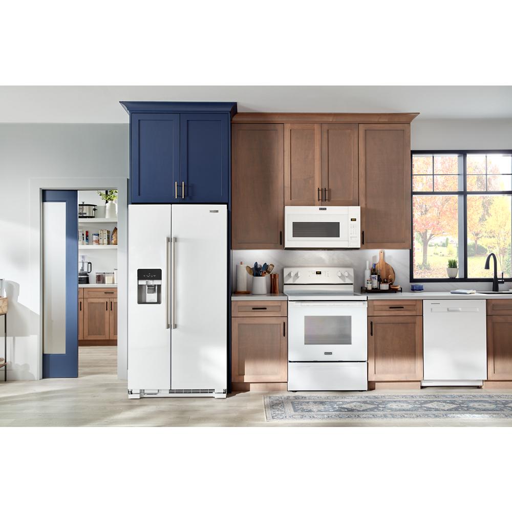 Model: MDB8959SKW | Maytag 24” Top Control Dishwasher with Dual Power Filtration, PowerBlast® Cycle and 3rd Level Rack - 47 dBA