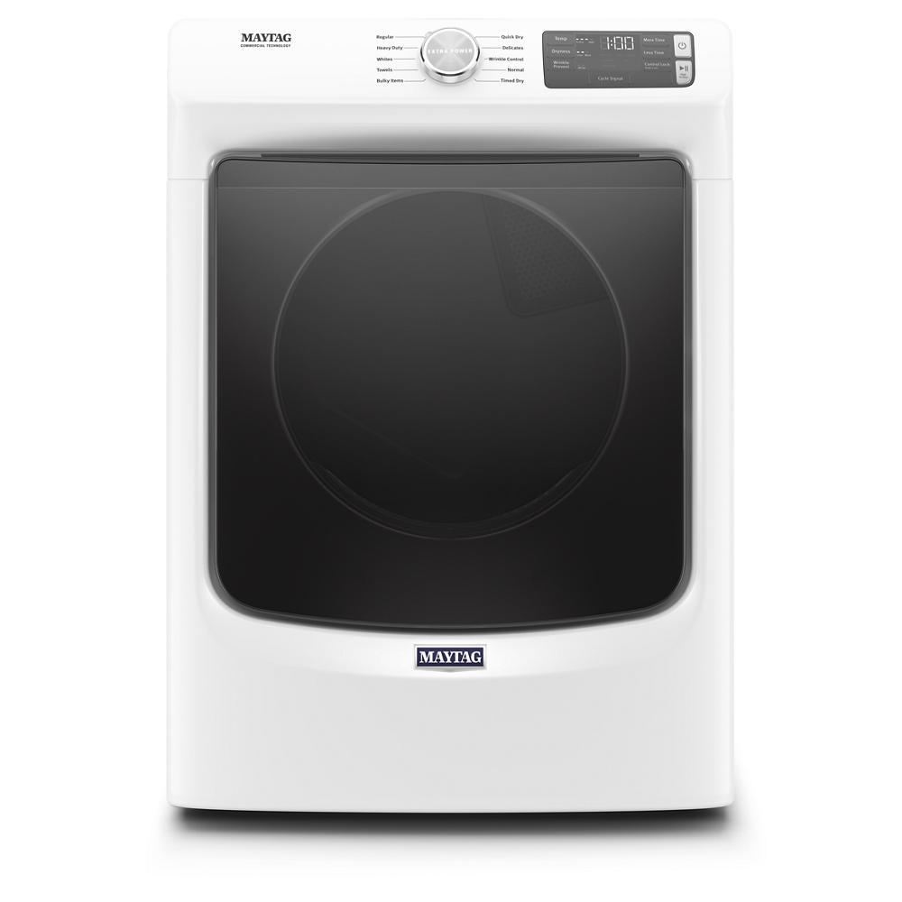 Maytag Front Load Electric Dryer with Extra Power and Quick Dry cycle - 7.3 cu. ft.