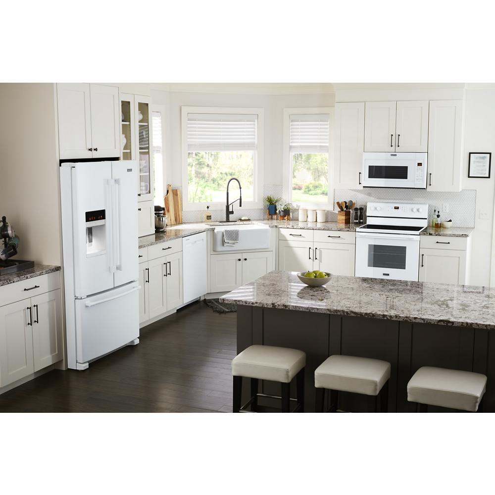 Model: MER6600FW | Maytag 30-Inch Wide Electric Range With Shatter-Resistant Cooktop - 5.3 Cu. Ft.