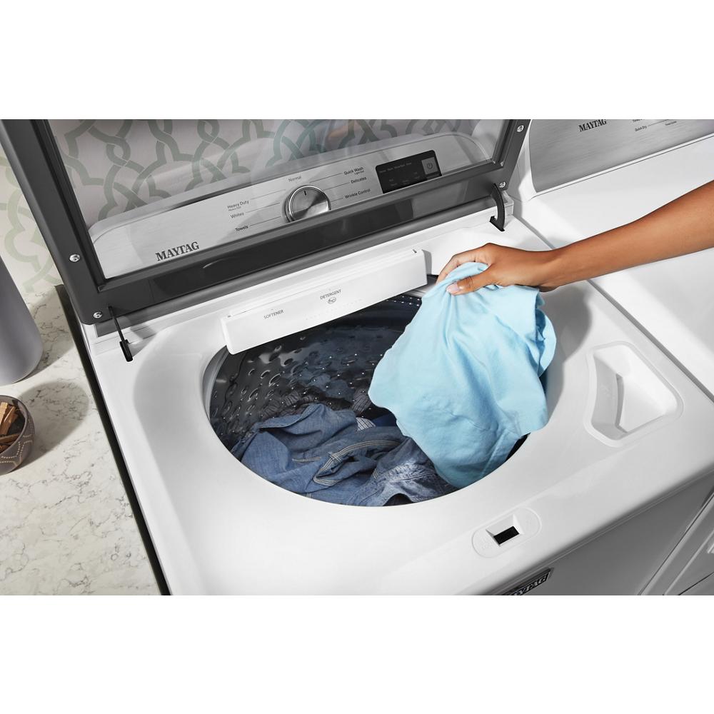 Model: MGD6200KW | Maytag Top Load Gas Dryer with Moisture Sensing - 7.0 cu. ft