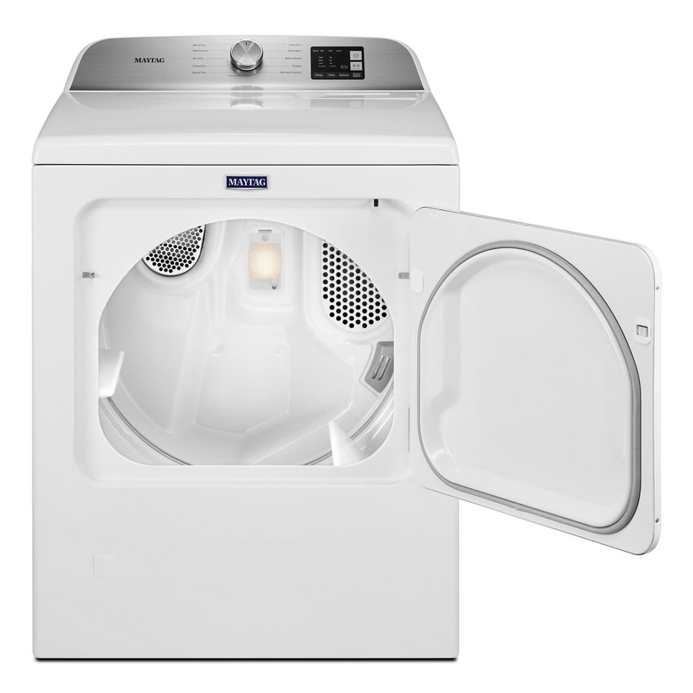 Model: MGD6200KW | Maytag Top Load Gas Dryer with Moisture Sensing - 7.0 cu. ft