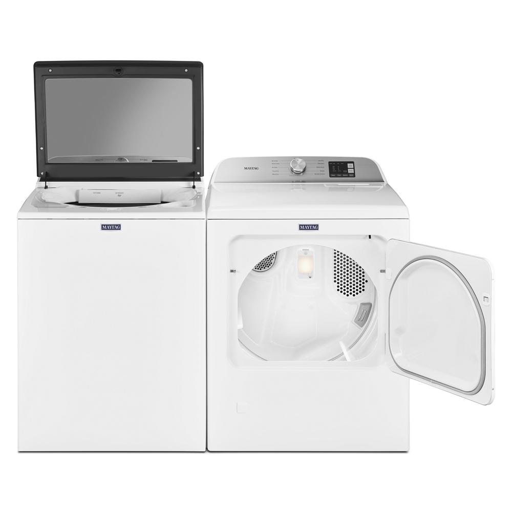 Model: MGD6200KW | Maytag Top Load Gas Dryer with Moisture Sensing - 7.0 cu. ft