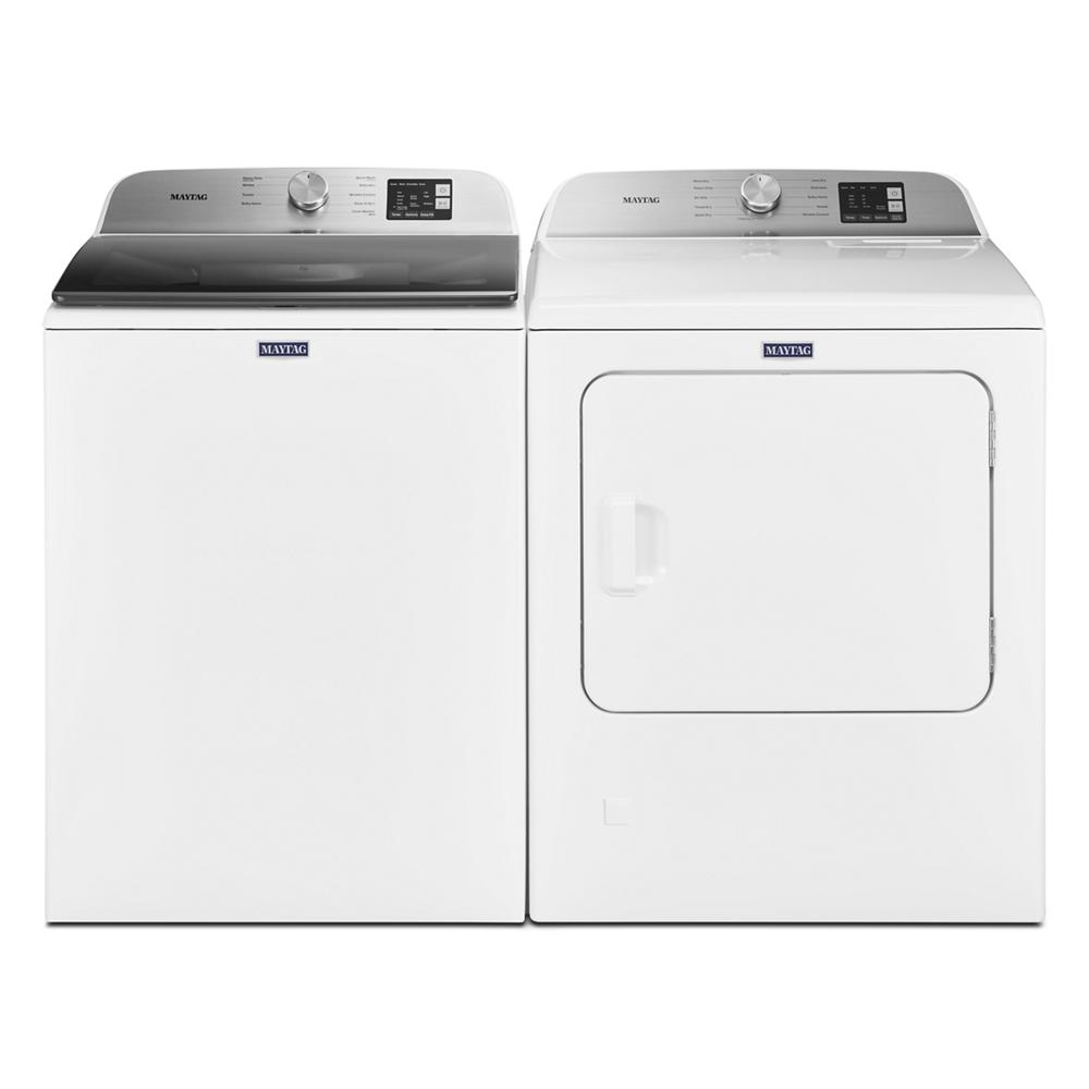 Model: MGD6200KW | Maytag Top Load Gas Dryer with Moisture Sensing - 7.0 cu. ft