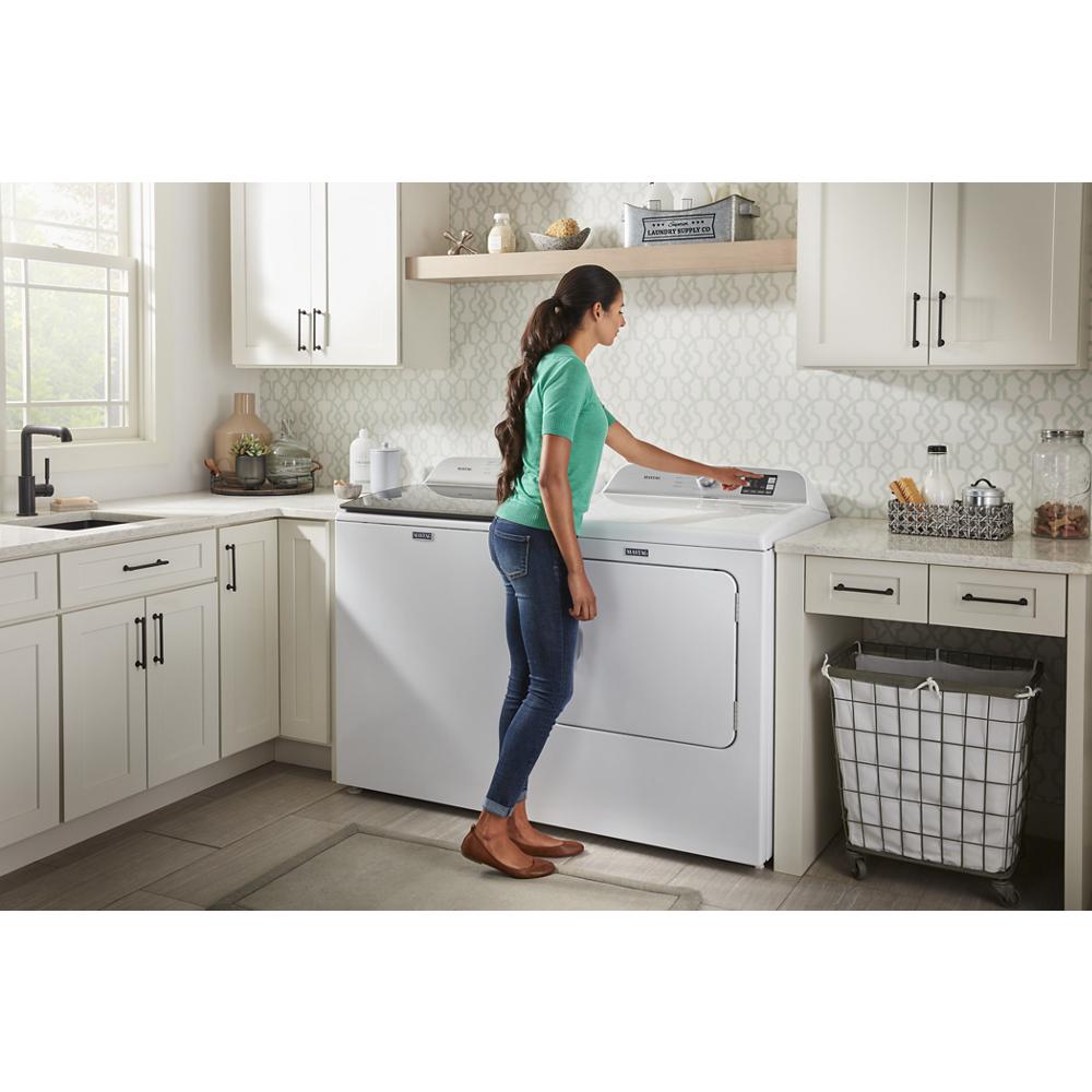 Model: MGD6200KW | Maytag Top Load Gas Dryer with Moisture Sensing - 7.0 cu. ft