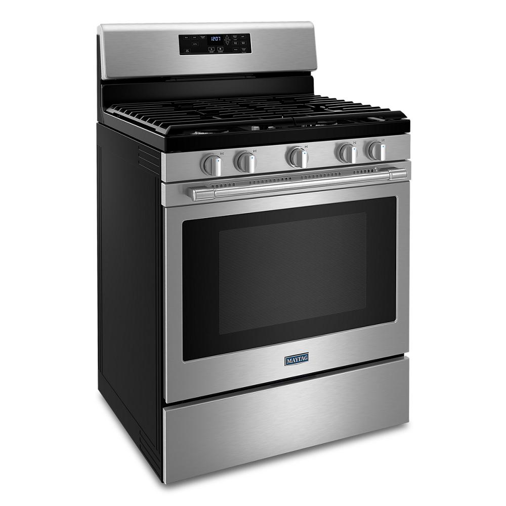 Maytag GAS Range with Air Fryer and Basket - 5.0 Cu. ft.