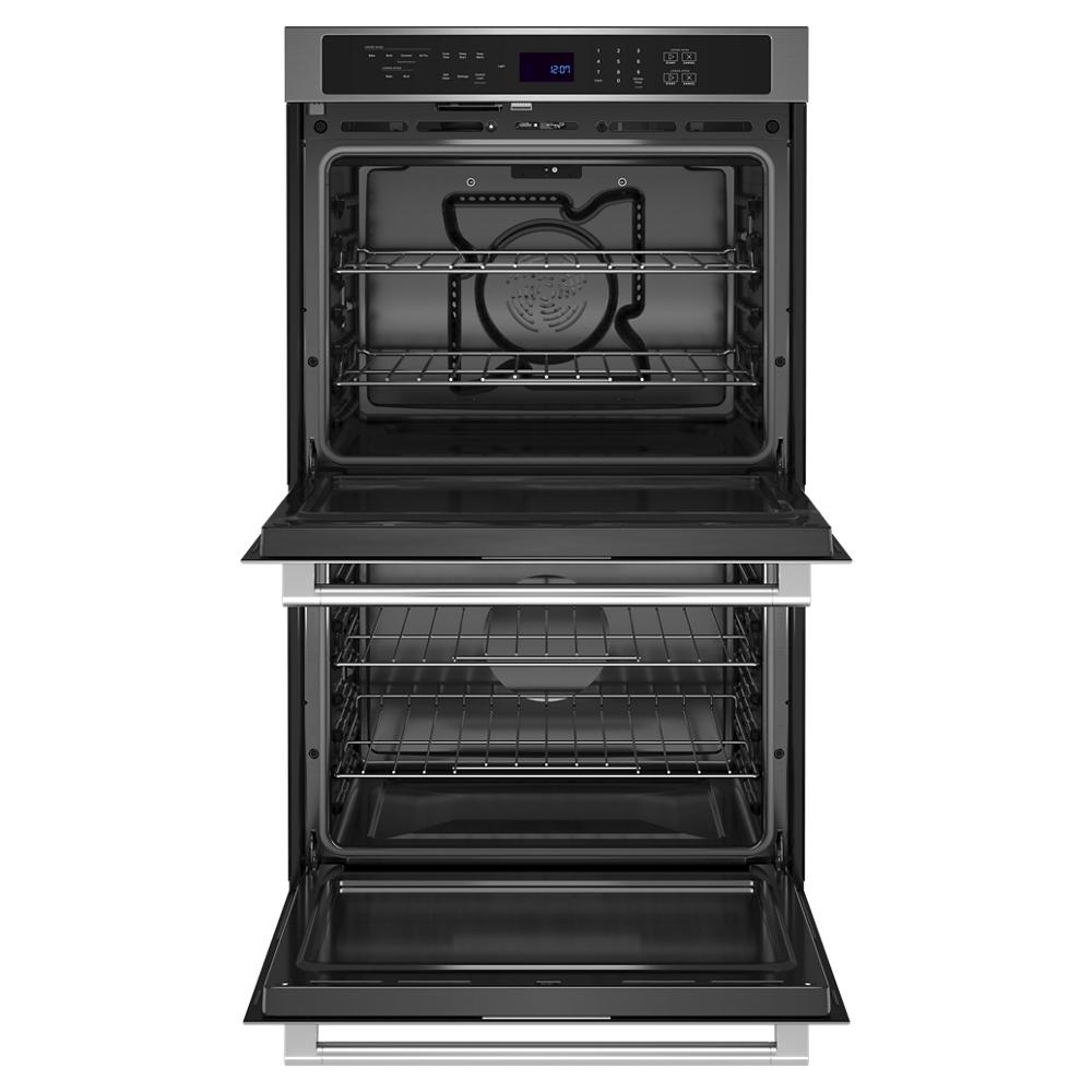 Model: MOED6027LZ | Maytag 27-inch Double Wall Oven with Air Fry and Basket - 8.6 cu. ft.