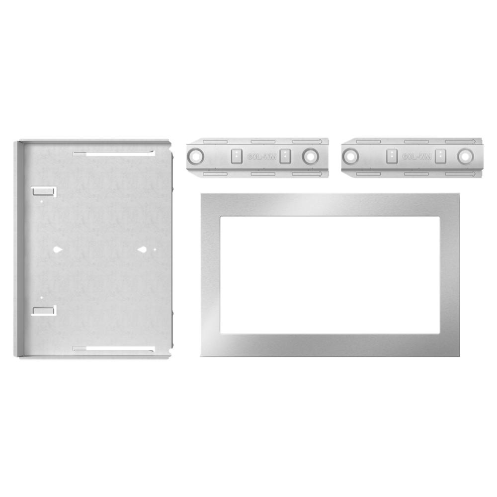 Model: MTK2230PZ | Unbranded 30 in. Trim Kit for 2.2 Cu. Ft. Countertop Microwave