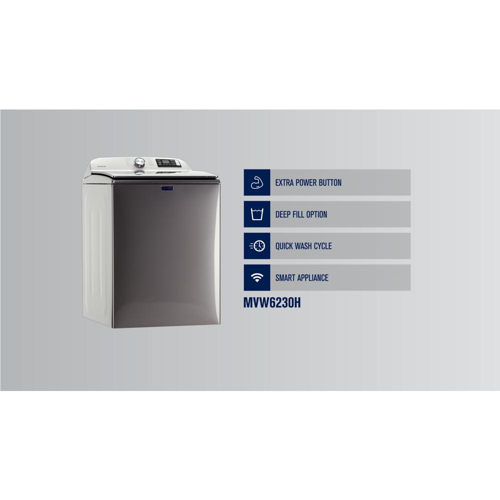 Model: MVW6230HC | Maytag Smart Top Load Washer with Extra Power - 4.7 cu. ft.