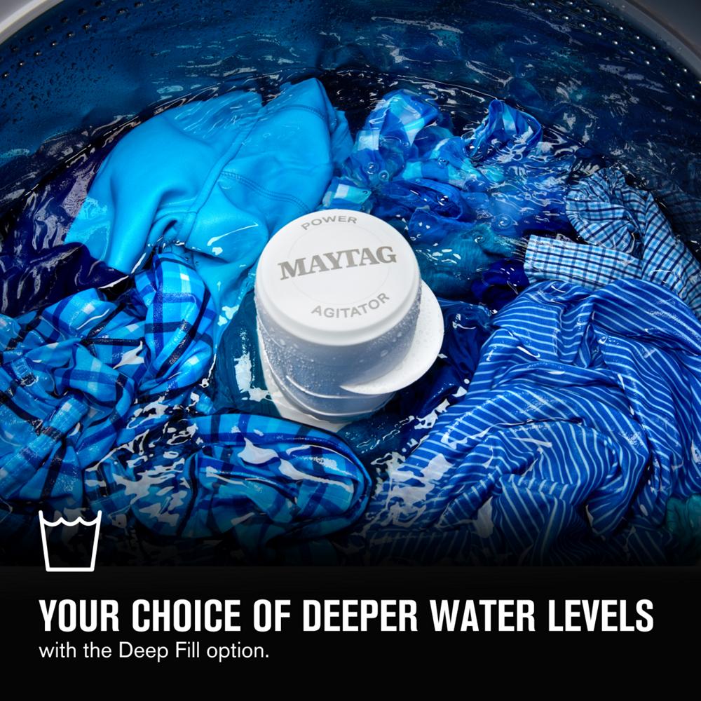 Maytag MVW6230RHW Smart Top Load Washer with Extra Power Button 4