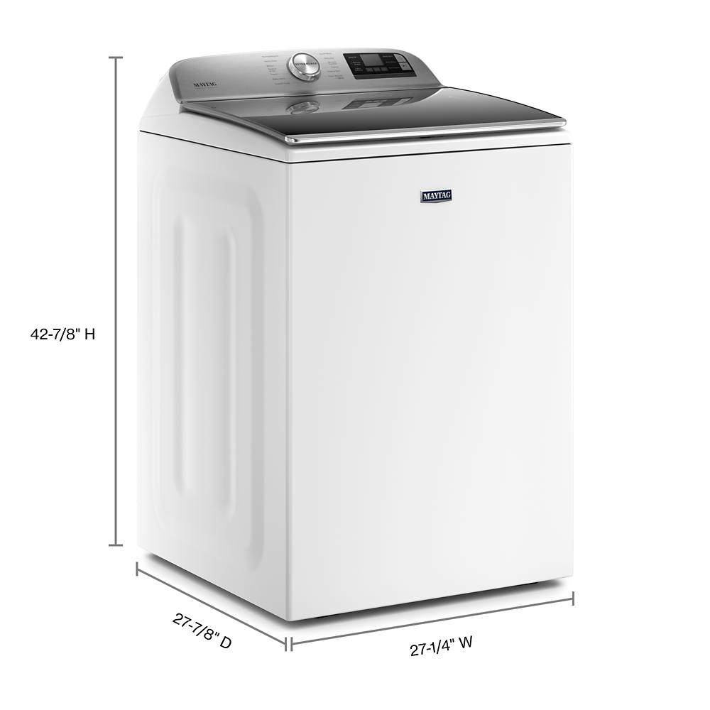 Model: MVW7232HW | Maytag Smart Top Load Washer with Extra Power - 5.3 cu. ft.
