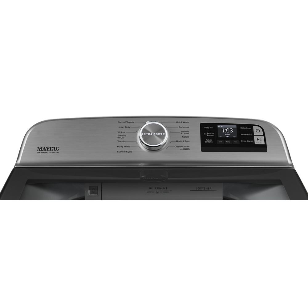 Model: MVW7232HW | Maytag Smart Top Load Washer with Extra Power - 5.3 cu. ft.