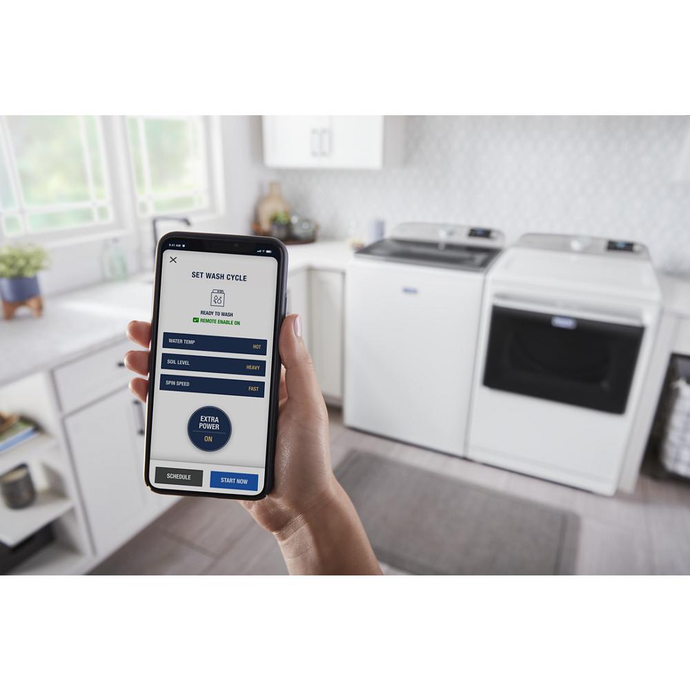 Model: MVW7232HW | Maytag Smart Top Load Washer with Extra Power - 5.3 cu. ft.