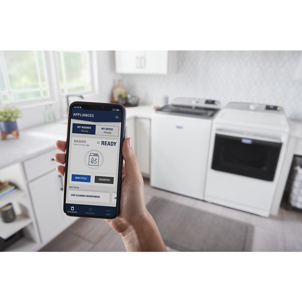 Model: MVW7232HW | Maytag Smart Top Load Washer with Extra Power - 5.3 cu. ft.