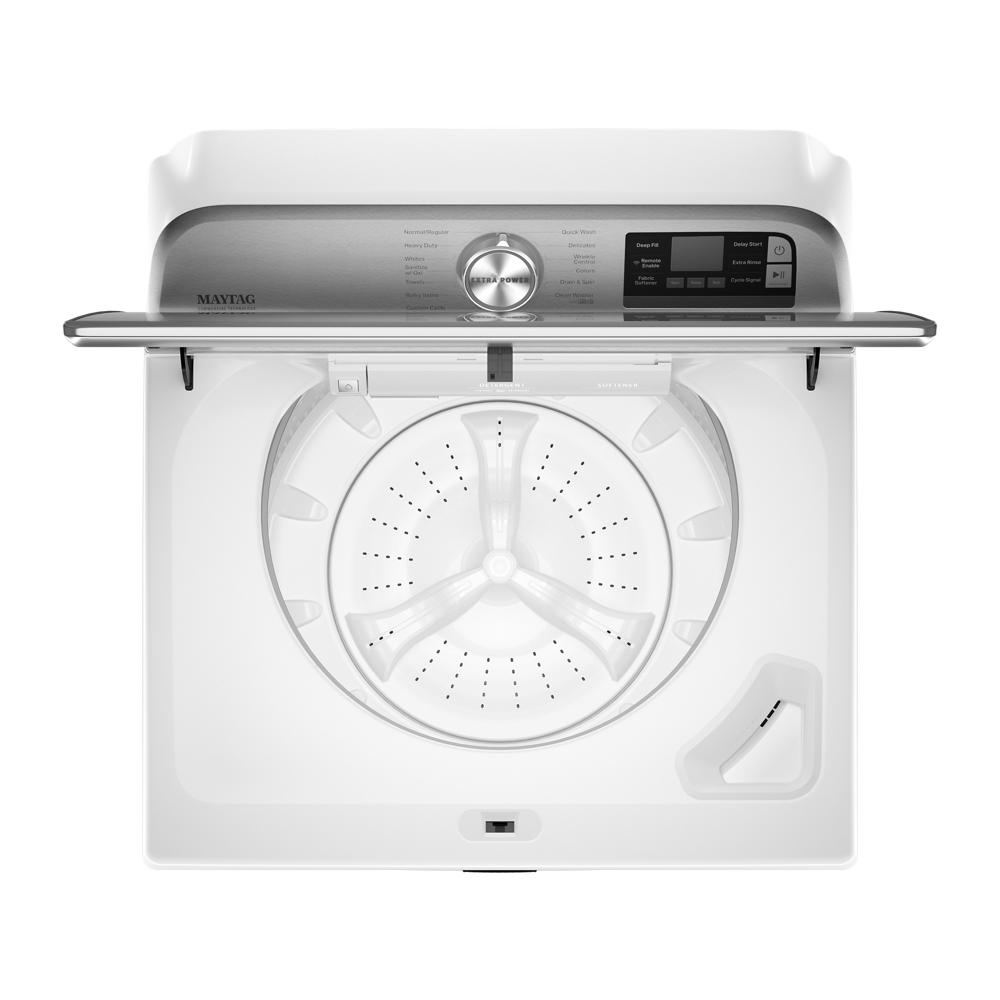 Model: MVW7232HW | Maytag Smart Top Load Washer with Extra Power - 5.3 cu. ft.