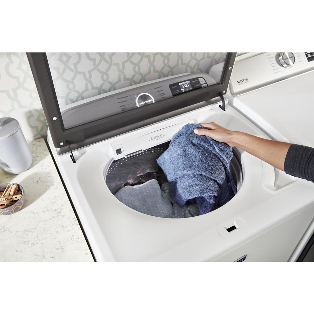 Model: MVW7232HW | Maytag Smart Top Load Washer with Extra Power - 5.3 cu. ft.