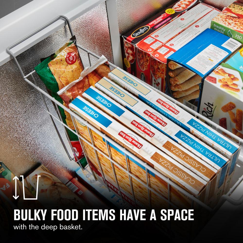 Maytag MZC5216LW Garage Ready in Freezer Mode Chest Freezer with