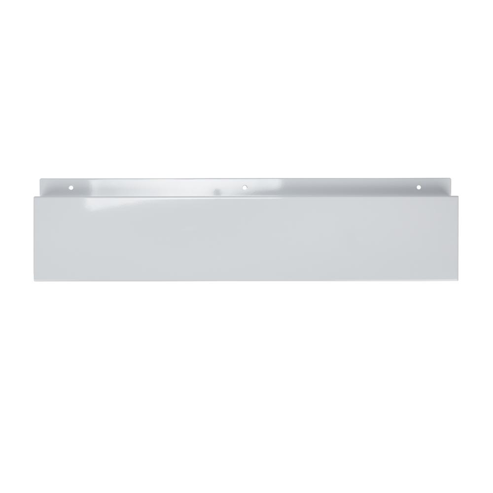 Unbranded Slide-In Range Backsplash, White, Size: 30" W x 6" H