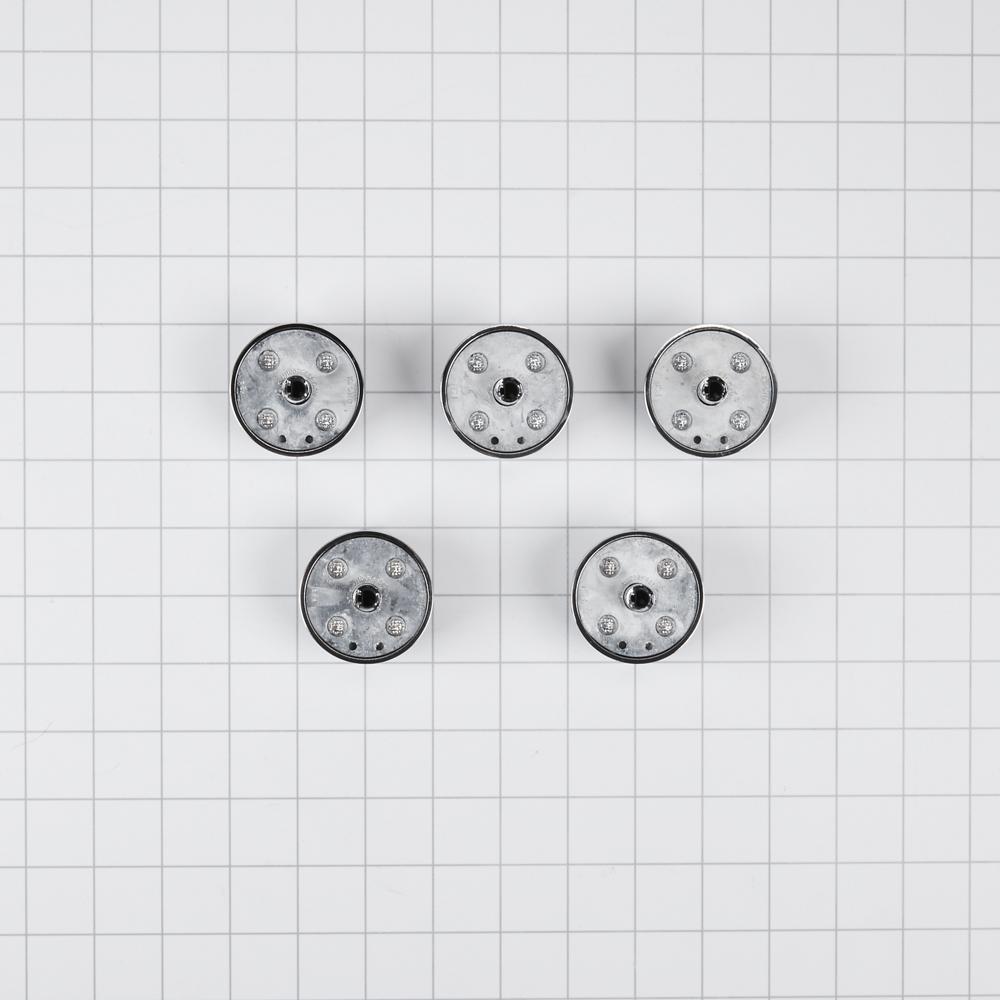 Model: W10698166 | Unbranded Range Control Knob Kit, Stainless