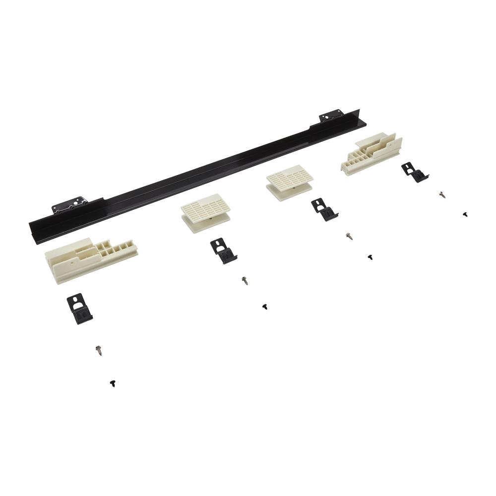 Unbranded Built-In Range Flush Installation Trim Kit, Black