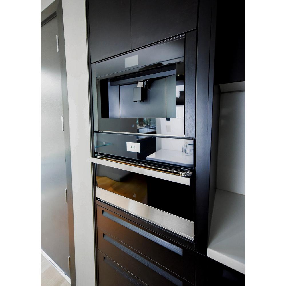 Model: W11290015 | Unbranded Built-In Oven/Microwave/Coffee Machine Side Trim Cover Kit, Black/Noir