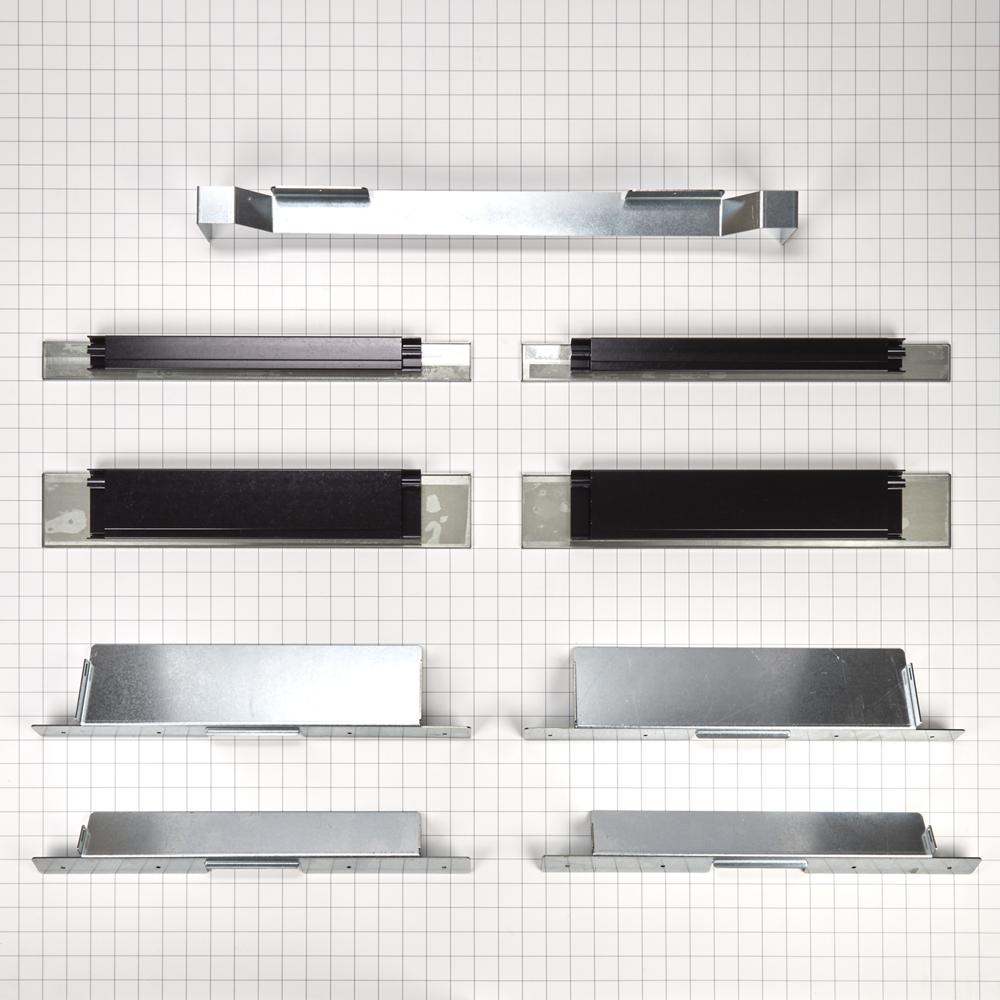 Model: W11300447 | Unbranded Built-In Oven Side Trim Kit, Stainless Steel