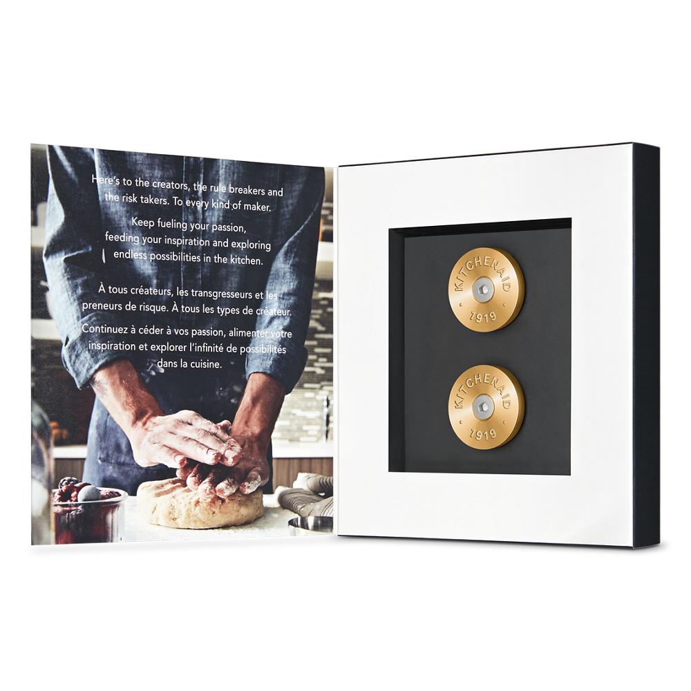 Model: W11368841NE | Unbranded KitchenAid® Commercial-Style Range Handle Medallion Kit