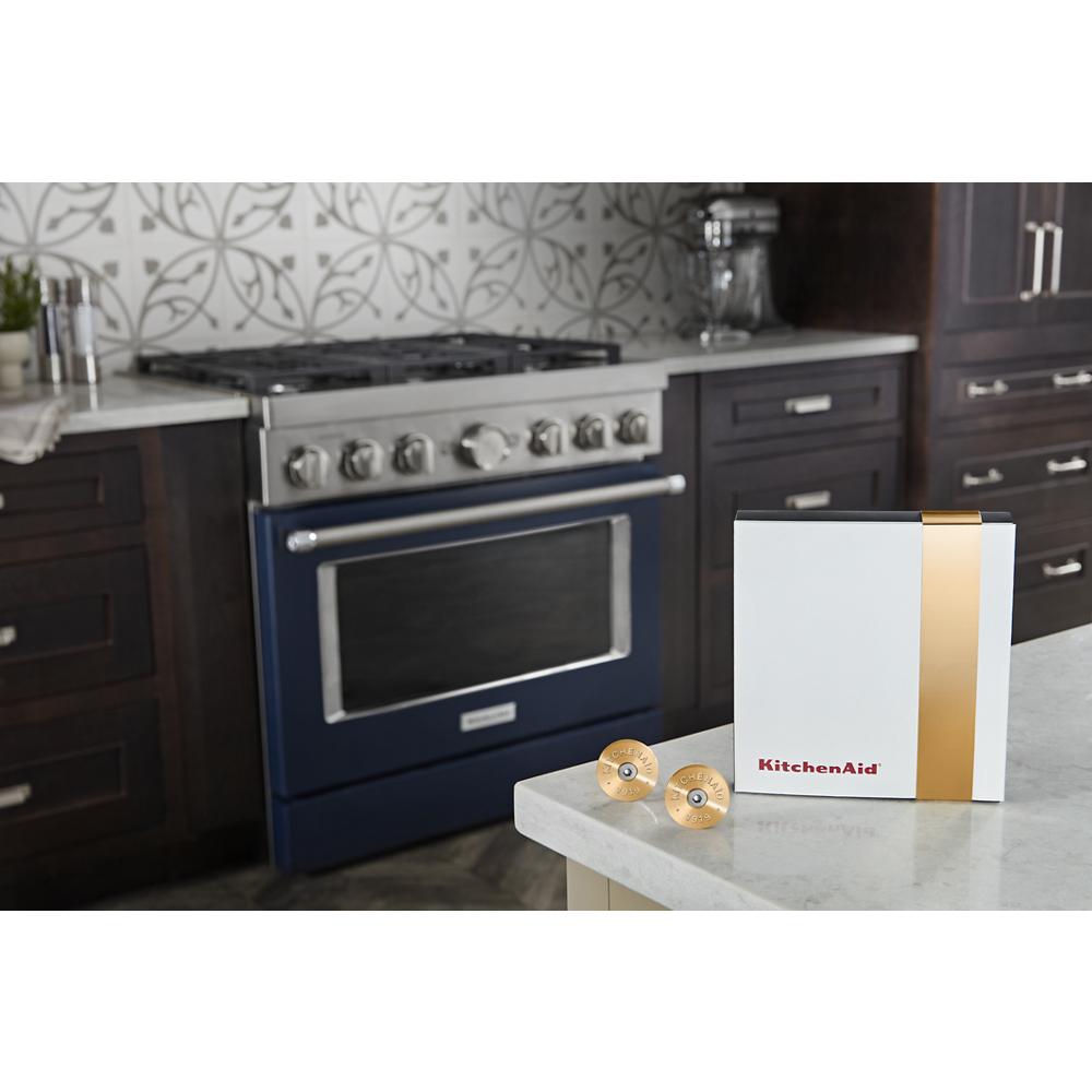 Model: W11368841NE | Unbranded KitchenAid® Commercial-Style Range Handle Medallion Kit