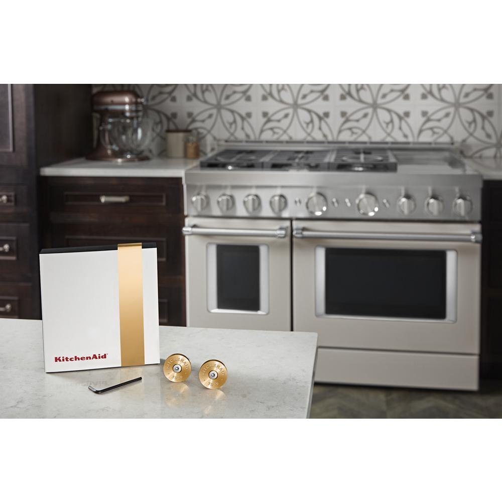 Model: W11368841NE | Unbranded KitchenAid® Commercial-Style Range Handle Medallion Kit