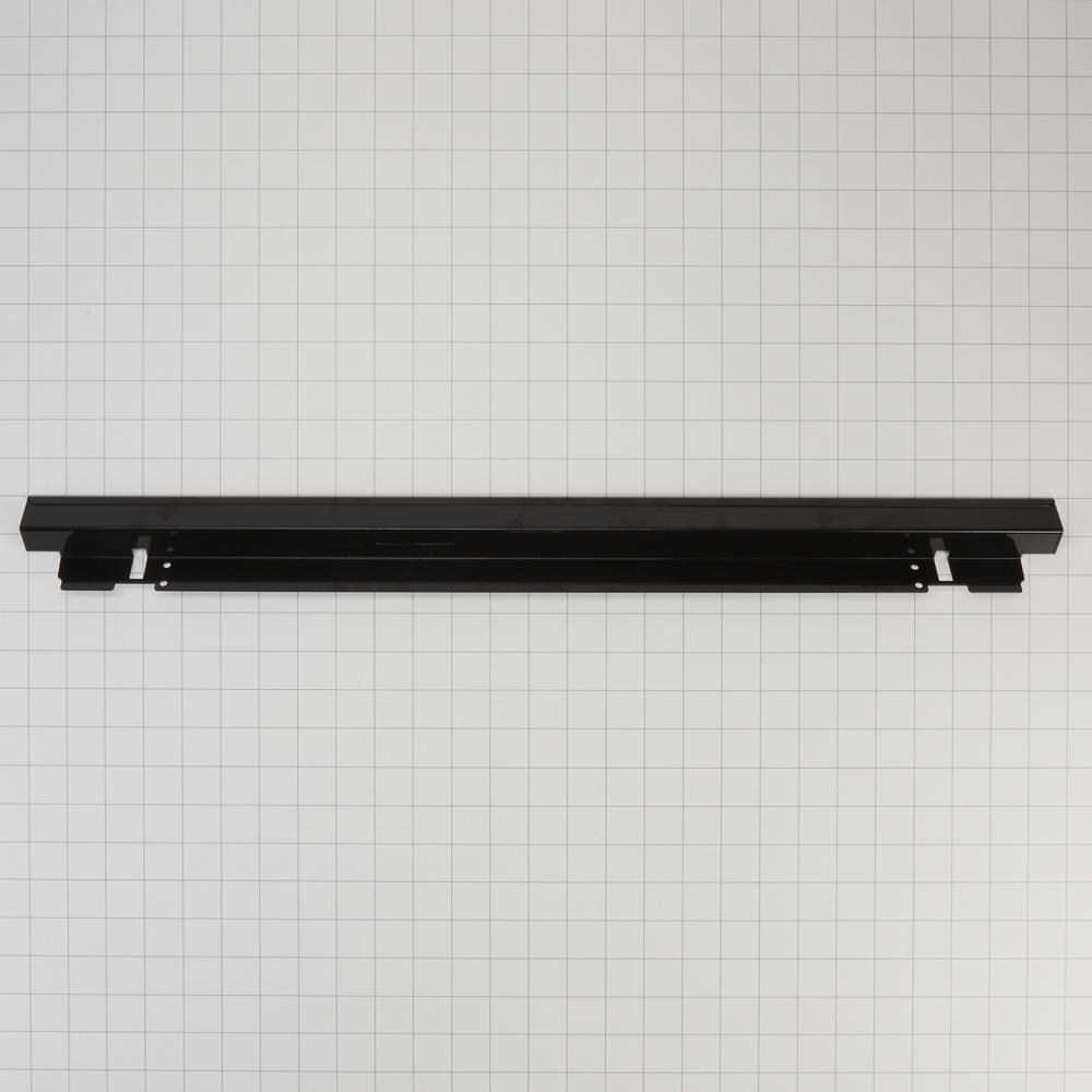 Model: W11395659 | Unbranded 27" Microwave Bottom Trim Kit, Black, with all trim pieces and deflector shield