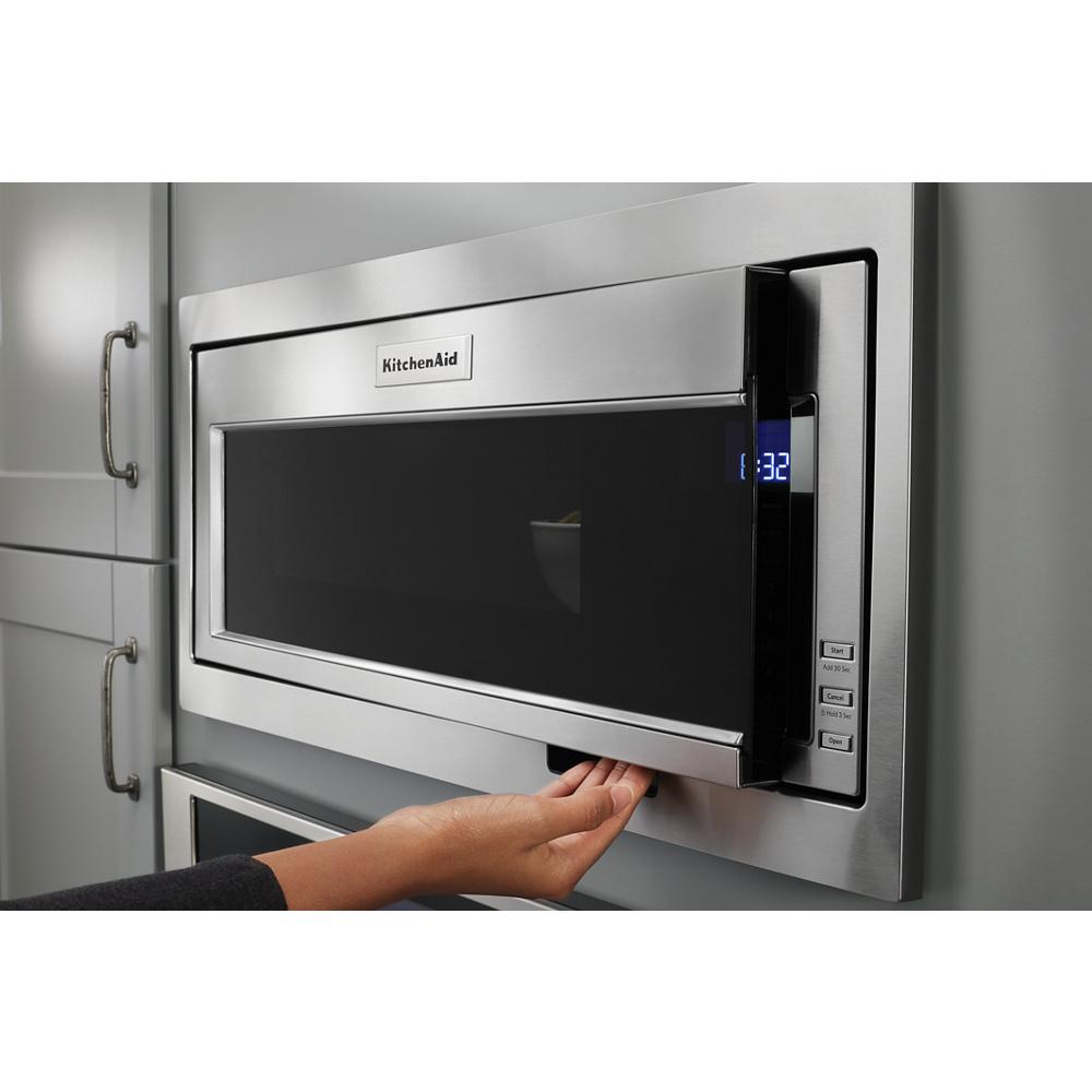 Model: W11451314 | Unbranded Built-In Low Profile Microwave Slim Trim Kit with Pocket Handle, Stainless Steel