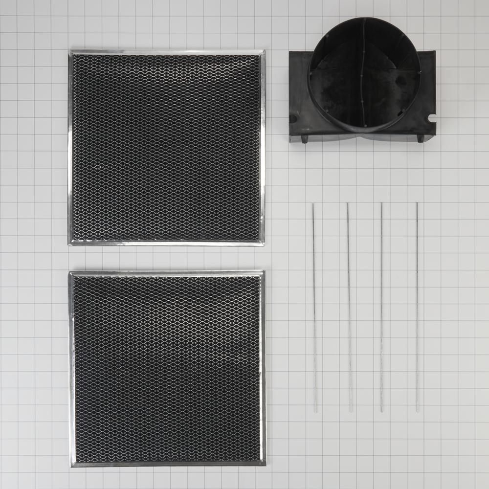 Model: W11548459 | Unbranded Range Hood Wall Canopy Recirculation Kit