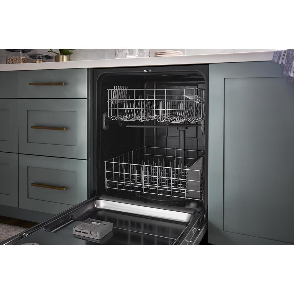 Model: WDP540HAMZ | Whirlpool Quiet Dishwasher with Boost Cycle and Pocket Handle